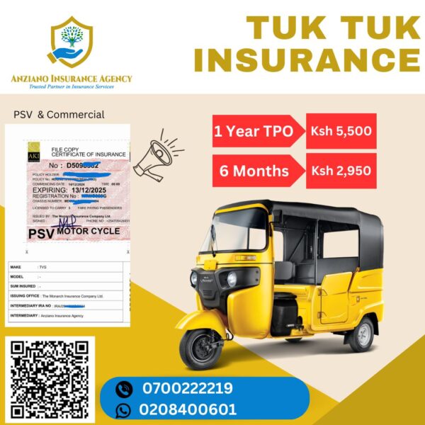 tuktuk insurance