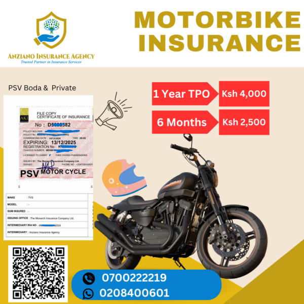 Affordable Motorcycle BodaBoda Insurance - Image 2