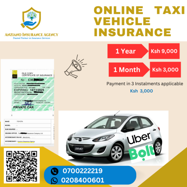 Online Hailing App Taxi Third Party Insurance