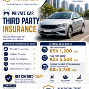 Online Third Party Motor Insurance Certificate