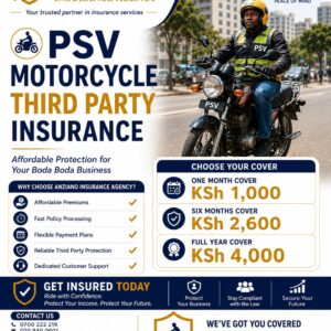 Affordable Motorcycle BodaBoda Insurance